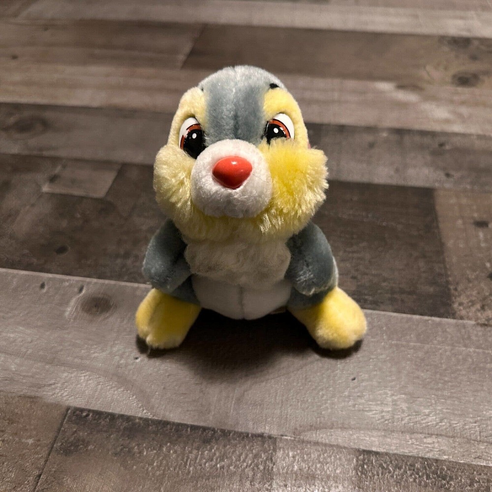 Vintage 6" Thumper‎ Plush Disneyland Walt Disney World Bambi Stuffed Animal